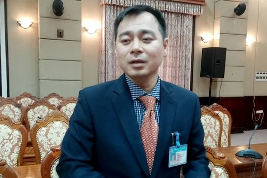 Ông Trần Quang Duy, Trưởng Phòng Nội vụ quận Nam Từ Liêm