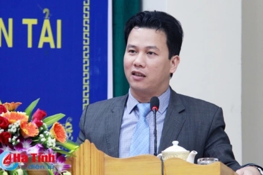 Ông Đặng Quốc Khánh, tân chủ tịch Ủy ban nhân dân tỉnh Hà Tĩnh.