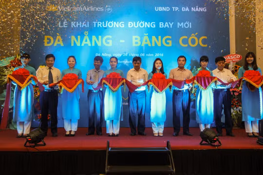 VNA mở đường bay Đà Nẵng - Băng Cốc, 1 tuần 4 chuyến.