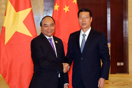 Thủ tướng Nguyễn Xuân Phúc hội kiến Phó Thủ tướng Trung Quốc Trương Cao Lệ