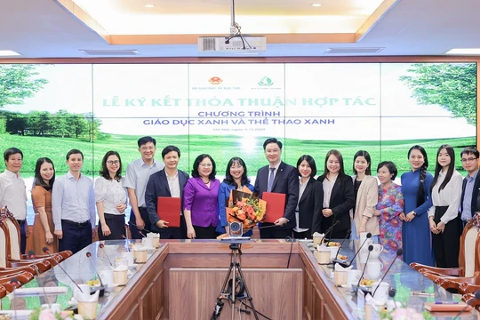 Bộ Giáo dục và Đào tạo cùng Vingroup triển khai chương trình Giáo dục xanh và Thể thao xanh