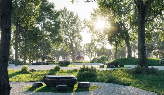 Ba công viên trị liệu thân, tâm, trí tại bất động sản Blue Zones đầu tiên của Việt Nam