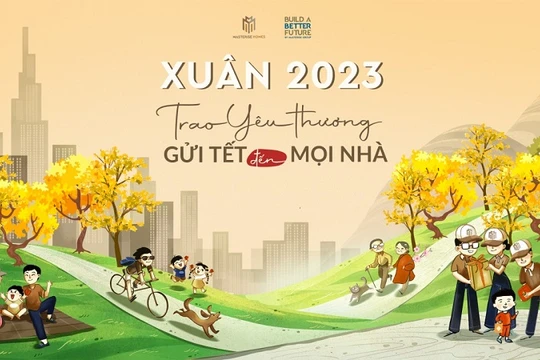 Masterise Group "Trao yêu thương. gửi Tết đến hàng ngàn tổ ấm' Xuân 2023 
