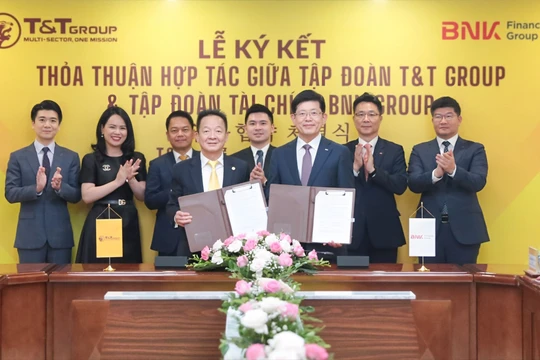 T&T Group hợp tác với BNK - tập đoàn tài chính hàng đầu Hàn Quốc