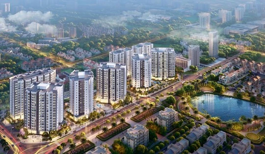 Niềm vui nhân đôi ngày đầu năm của các chủ nhân căn hộ Le Grand Jardin