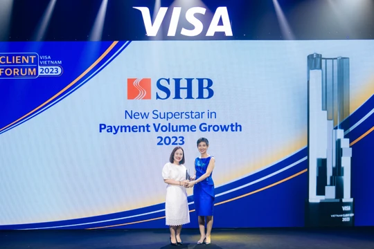 VISA vinh danh SHB là “Ngôi sao tăng trưởng thẻ năm 2023”