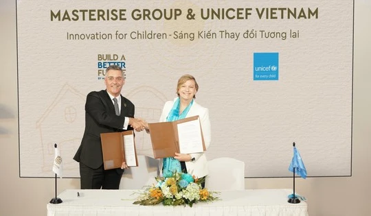 'Sáng kiến thay đổi tương lai' cho 34.700 trẻ em Việt Nam của Masterise Group và UNICEF