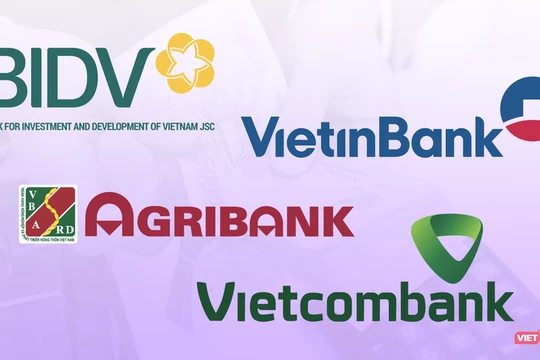 'Big 4' ngân hàng báo lãi khủng năm 2023