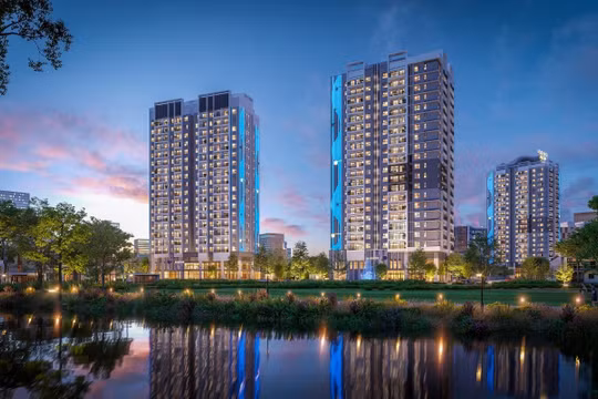 BerRiver Jardin: Căn hộ cao cấp, kề phố view sông, giá chỉ từ 3,2 tỷ đồng