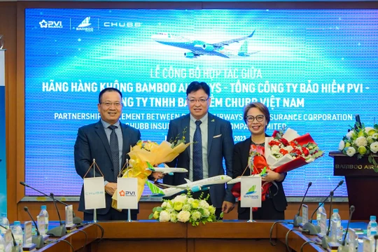 Bamboo Airways, Bảo hiểm PVI và Chubb Việt Nam hợp tác phát triển bảo hiểm du lịch BambooCARE
