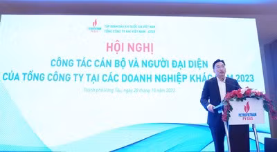 PV GAS tổ chức Hội nghị về công tác cán bộ và người đại diện năm 2023