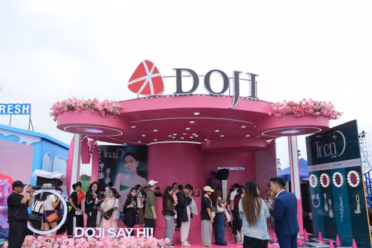 Vui “xập xình” cùng DOJI tại Concert Em Xinh “Say Hi”