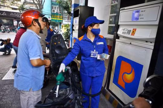 Giá xăng dầu đồng loạt tăng từ 15h hôm nay