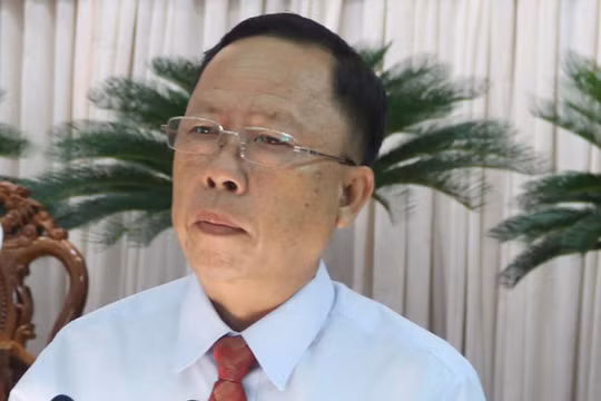 Bí thư Tỉnh ủy Hậu Giang Trần Công Chánh - Ảnh Lê Dân