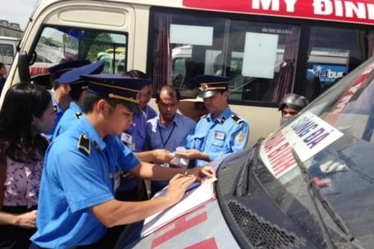 Sở GTVT Hà Nội sẽ cấp phép đăng ký kinh doanh vận tải tại địa chỉ http://qlvt.mt.gov.vn. (ảnh minh hoạ: Báo Giao thông)