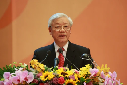 Tổng Bí thư Nguyễn Phú Trọng. Ảnh: Báo Đảng Cộng sản.