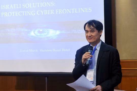 Ông Vũ Quốc Thành, Phó Chủ tịch kiêm Tổng Thư ký Hiệp hội An toàn thông tin Việt Nam (VNISA).