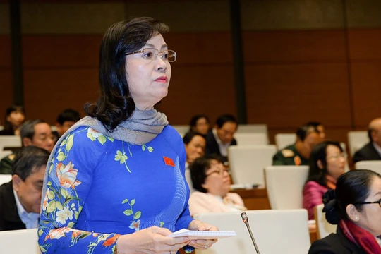 Bà Nguyễn Thị Quyết Tâm - Phó Bí thư Thành ủy TP Hồ Chí Minh