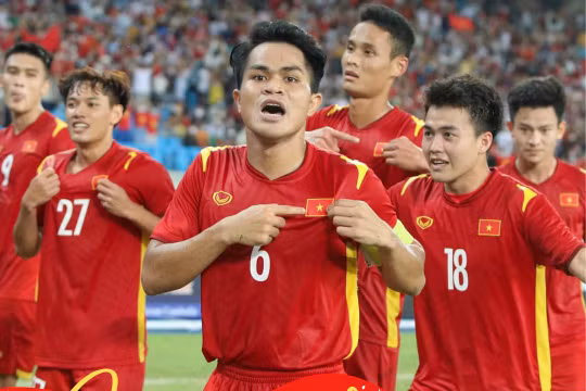 Chúng ta là nhà vô địch! Ảnh VFF.