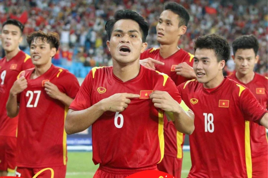 Chúng ta là nhà vô địch! Ảnh VFF.