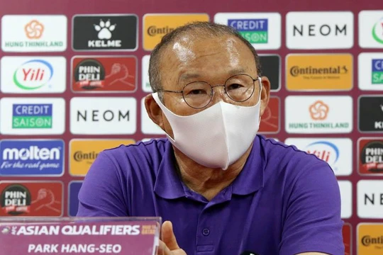 Mục tiêu nào phù hợp với đội tuyển quốc gia? Ảnh VFF.