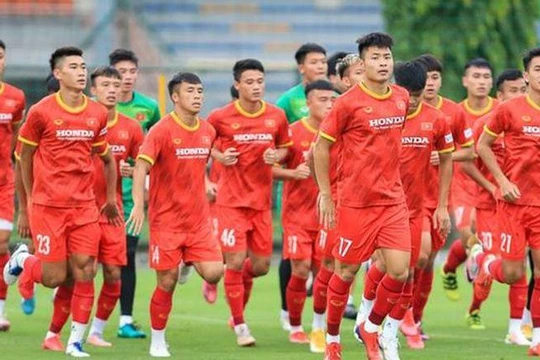 Đội tuyển U23 Việt Nam. Ảnh VFF.