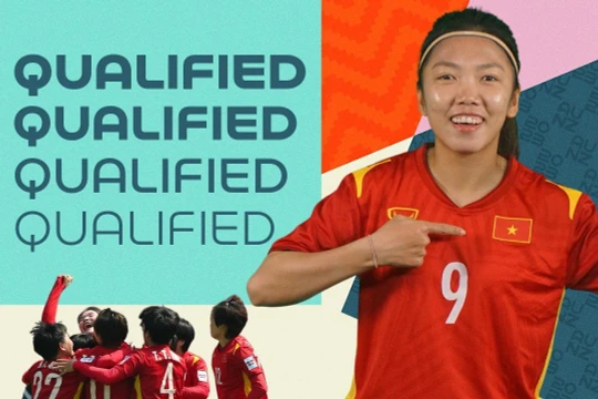 5 đội tuyển Việt Nam, Philippines, Trung Quốc, Hàn Quốc, Nhật Bản giành vé dự World Cup nữ 2023. Ảnh FIFA.