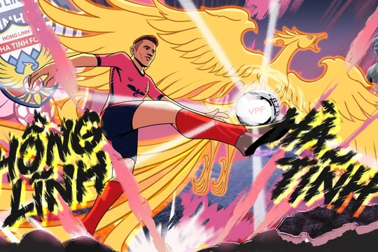 HLV Thành Công đã giúp H.Hà Tĩnh có 2 chiến thắng liên tiếp trước Viettel, B.Bình Dương. Ảnh HTFC