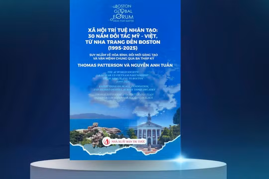 Nguyên Tổng biên tập VietNamNet xuất bản sách “Xã hội trí tuệ nhân tạo…” tại Mỹ