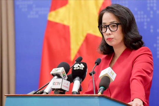 Việt Nam lên tiếng về việc Trung Quốc tập trận bắn đạn thật ở Vịnh Bắc Bộ