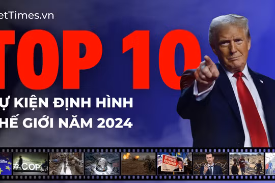 Top 10 sự kiện định hình thế giới năm 2024