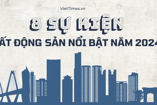 8 sự kiện bất động sản nổi bật năm 2024