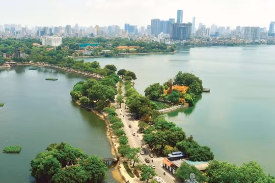 Quận Tây Hồ nhìn từ trên cao