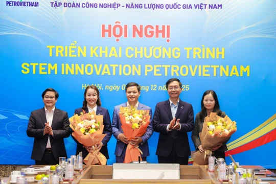 [Chùm ảnh] Petrovietnam kiến tạo hệ sinh thái sáng tạo, xây dựng 100 phòng STEM đạt chuẩn quốc tế