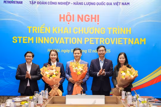 [Chùm ảnh] Petrovietnam kiến tạo hệ sinh thái sáng tạo, xây dựng 100 phòng STEM đạt chuẩn quốc tế