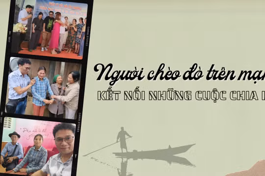 Người chèo đò trên mạng kết nối những cuộc chia ly