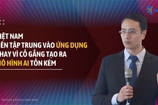 TS Cao Anh Tuấn: Việt Nam nên tập trung vào ứng dụng thay vì cố gắng tạo ra mô hình AI tốn kém