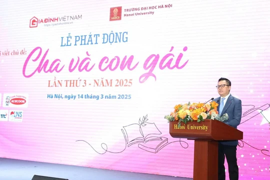 Cuộc thi viết về "Cha và con gái" sẽ lan tỏa tình cảm cha con trong “cuộc sống số”, "xã hội số"