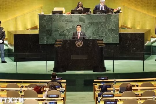 Chủ tịch nước Lương Cường: Tôn vinh giá trị của hòa bình, chuyển đổi để kiến tạo tương lai bền vững