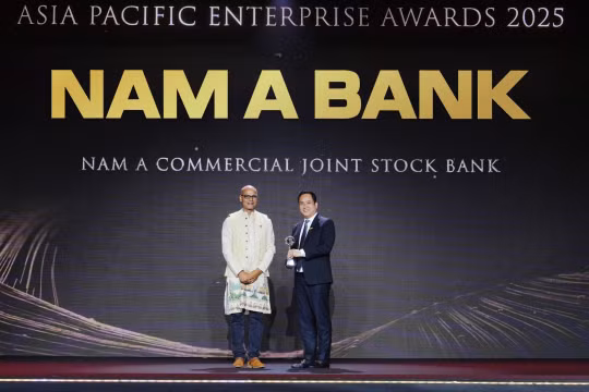 Nam A Bank: Dấu ấn 33 năm với hàng loạt giải thưởng uy tín trong nước và quốc tế