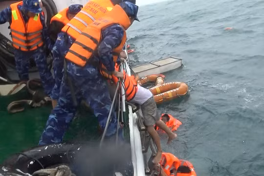 Sáng sớm nay (19/9), áp thấp nhiệt đới trên khu vực phía Đông Bắc Hoàng Sa đã mạnh lên thành bão số 4 năm 2024. (Ảnh: Trung tâm khí tượng thủy văn trung ương)