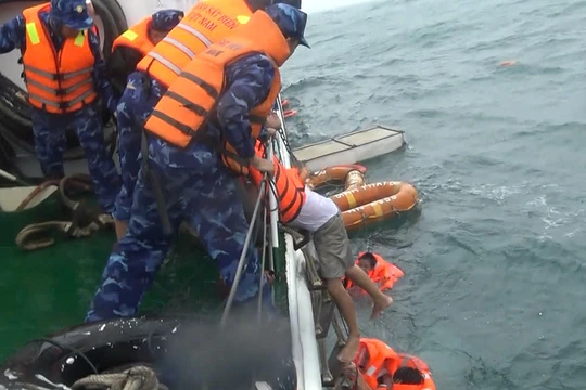 Sáng sớm nay (19/9), áp thấp nhiệt đới trên khu vực phía Đông Bắc Hoàng Sa đã mạnh lên thành bão số 4 năm 2024. (Ảnh: Trung tâm khí tượng thủy văn trung ương)