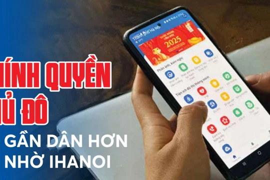Chính quyền Thủ đô gần dân hơn nhờ iHanoi