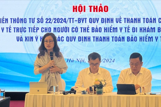 Thông tư thanh toán trực tiếp không khuyến khích việc người bệnh phải mua ngoài