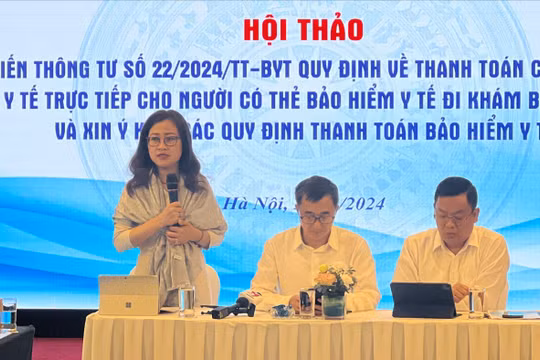 Thông tư thanh toán trực tiếp không khuyến khích việc người bệnh phải mua ngoài