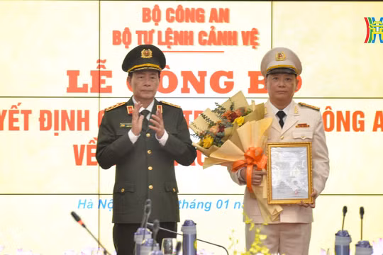 Phó giám đốc Công an Hà Nội làm Tư lệnh Bộ tư lệnh Cảnh vệ