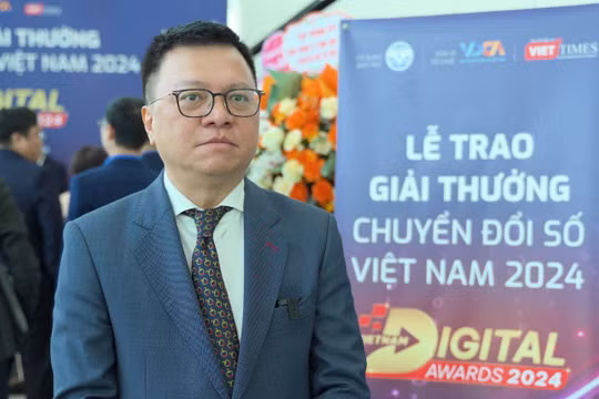 Ông Lê Quốc Minh, Uỷ viên Trung ương Đảng, Tổng biên tập Báo Nhân dân, Phó Trưởng ban Tuyên giáo Trung ương, Chủ tịch Hội Nhà báo Việt Nam. (Ảnh: Đình Huy)