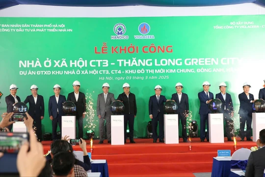 Dự án nhà ở xã hội CT3 tại Đông Anh với quy mô 1.104 căn hộ chính thức được khởi công, mở ra cơ hội mua nhà cho người lao động Thủ đô.