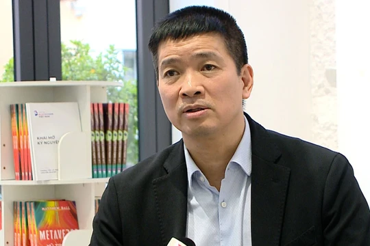 Ông Phan Đức Trung, Chủ tịch Hiệp hội Blockchain Việt Nam.