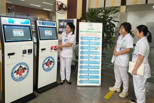 Bệnh viện đa khoa Sóc Sơn Hà Nội ứng dụng công nghệ thông tin vào quản lý chất lượng giúp nâng cao công tác quản lý và chất lượng khám chữa bệnh.